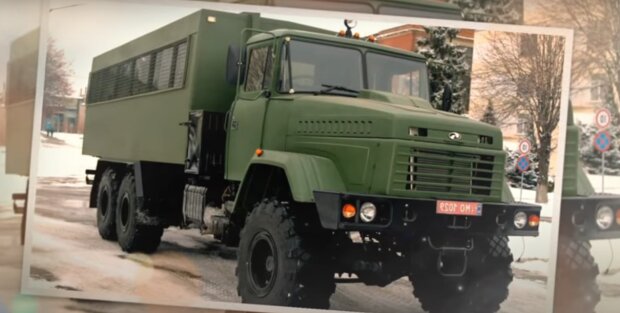 Вантажний автомобіль моделі КрАЗ-63221. Фото: скріншот YouTubе