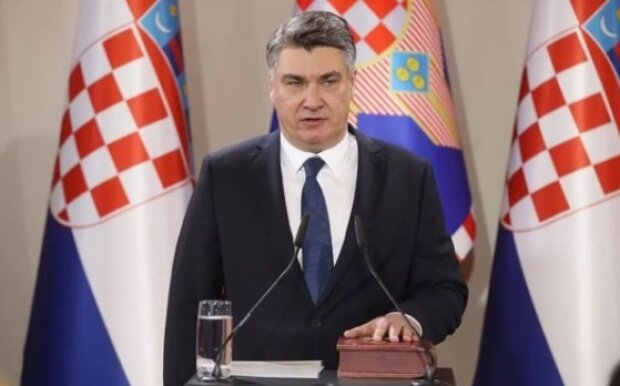 Хорватський лідер Зоран Міланович, фото: youtube.com