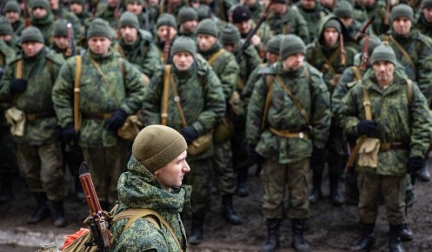 Мобилизация в Луганске, фото: youtube.com